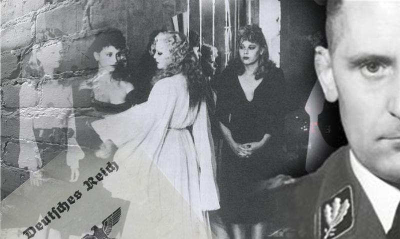 Вход в респектабельный салон Китти Шмидт (Salon Kitty) в Берлине