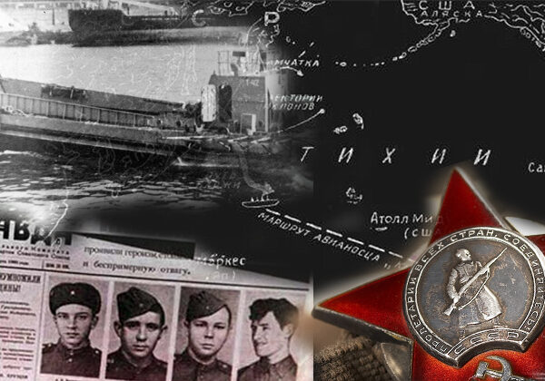 Голодный дрейф Т-36: как четыре советских солдата на барже затерялись на просторах Тихого океана