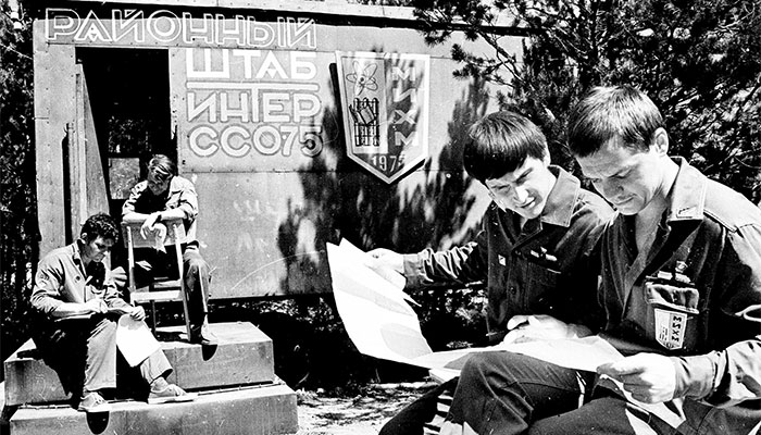 Иностранные студенты на строительстве БАМа в 1978 году