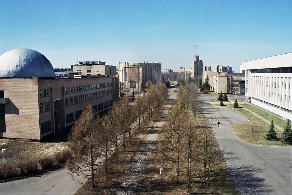 Вид на Звездный городок с высоты