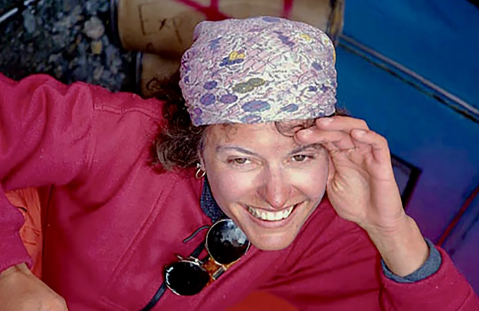 Шанталь Модюи на отдыхе с друзьями или коллегами