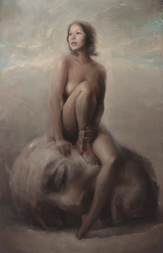Размышление в живописи Shaun Berke
