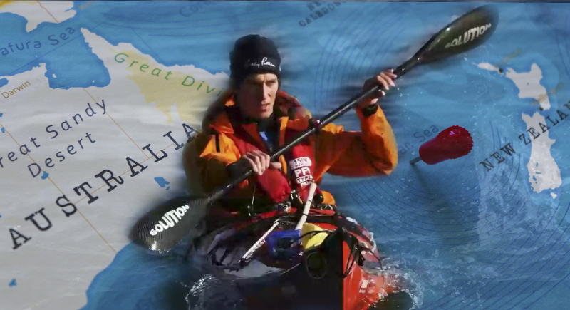 Портрет австралийского экстремала Эндрю МакОли (Andrew McAuley)