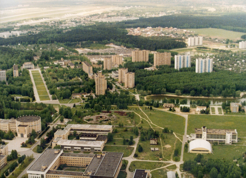 Аэрофотосъемка Звездного городка в Подмосковье