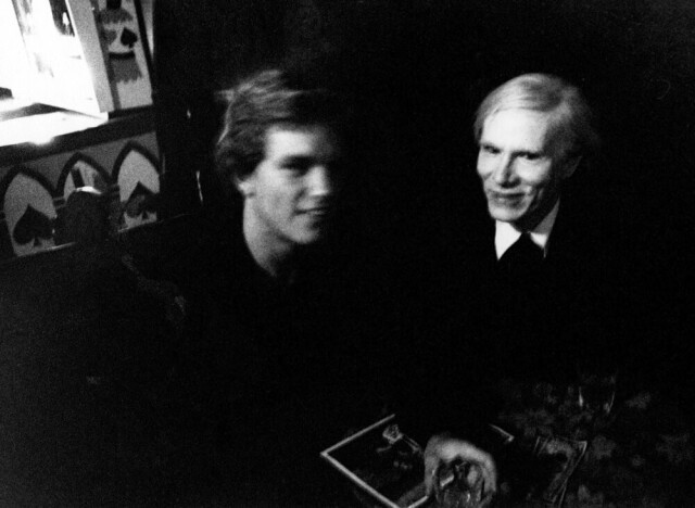 Энди Уорхол в клубе CBGB, 1978 год, фото David Godlis