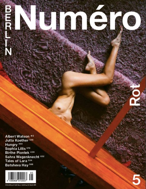 Обложка Numero Berlin с фото Danny Scott Lane