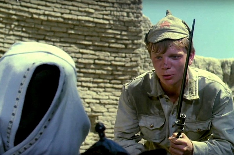 Николай Годовиков в роли Петрухи в фильме Белое солнце пустыни 1969