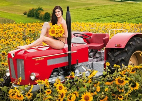 Красивые девушки на тракторах: романтика сельского драйва