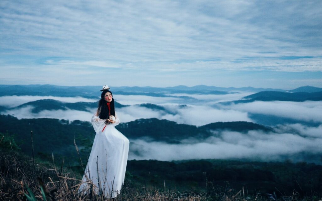 Еще одна фотография людей, ловящих рыбу в небе от Pham Anh Tu