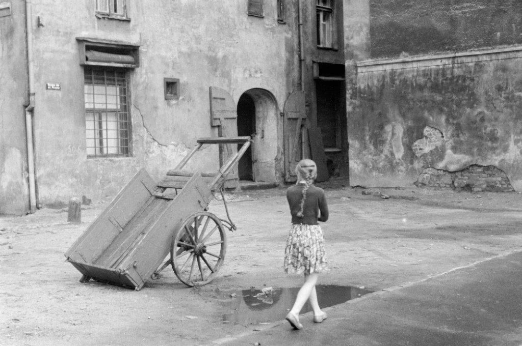 Район улицы Трокшню, Рига, 1961 год, снимок Игоря Пальмина