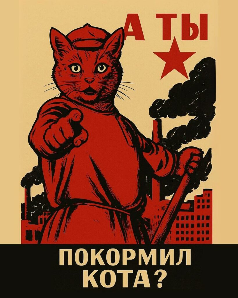 А ты покормил кота?
