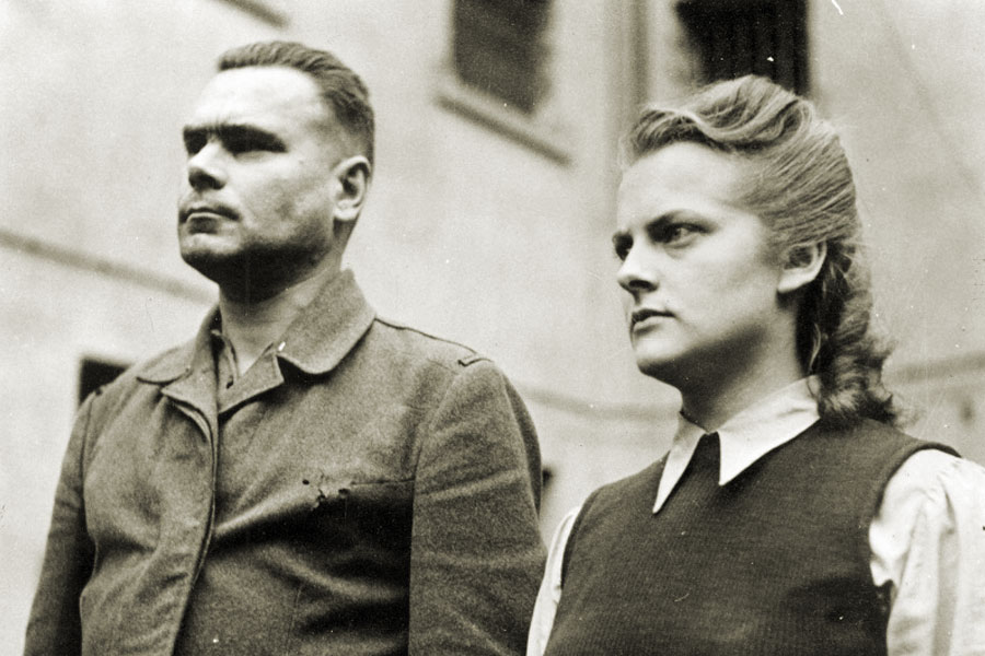 Ирма Грезе и Йозеф Крамер &mdash; комендант Освенцима и Берген-Бельзена