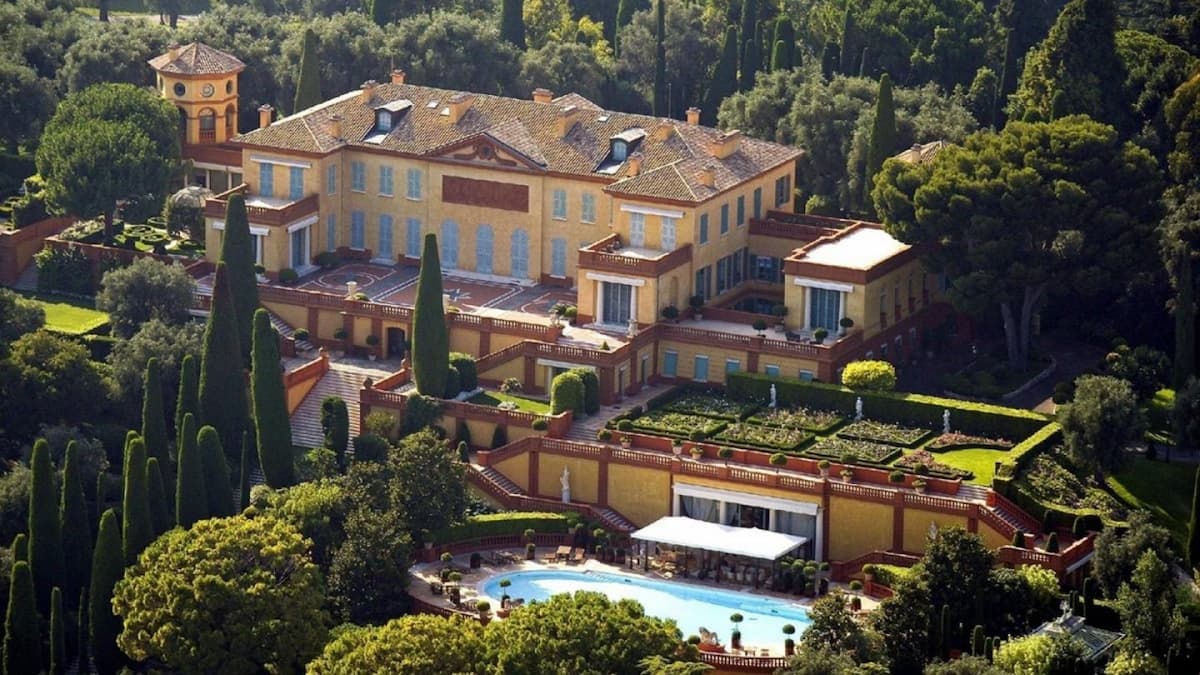 Вилла Леопольд на Лазурном берегу роскошное поместье Сафры