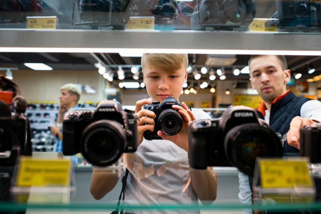 Выбор первой камеры фотографу