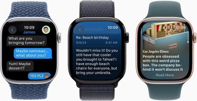 Bigpicture ru смарт часы apple watch series 10 46 mm jet black aluminum case with black sport band