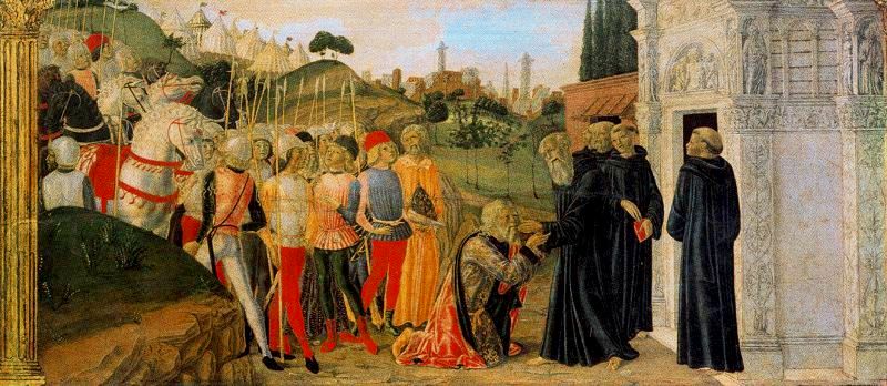 Святой Бенедикт создатель устава средневекового монастыря