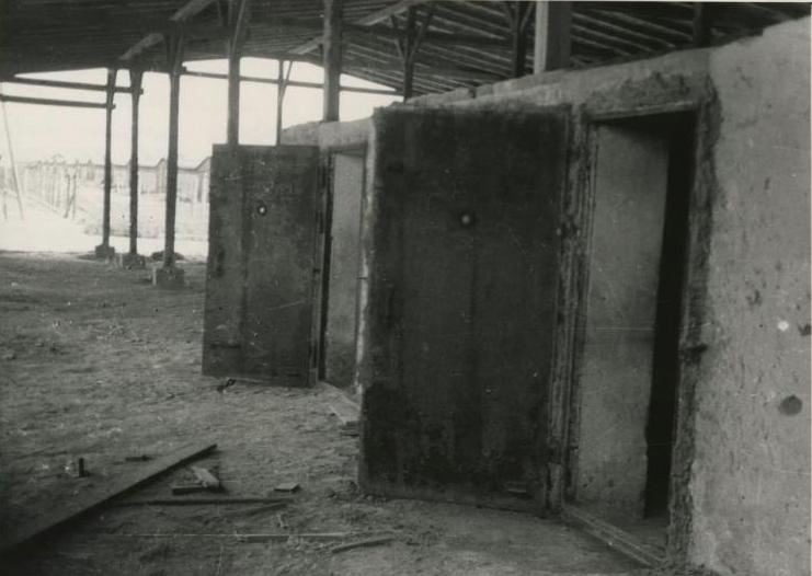 Двери газовых камер Освенцима