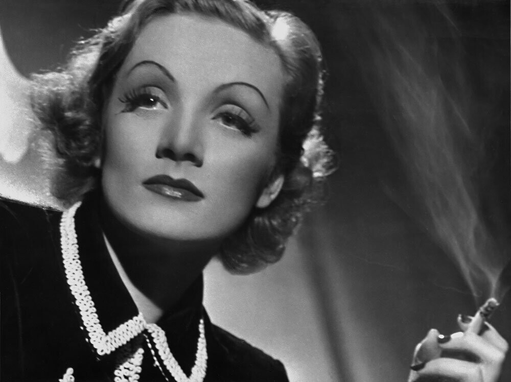 Марлен Дитрих портрет Гойнинген-Гюне