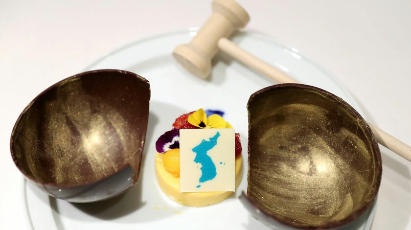 Манговый мусс с картой Кореи, вызвавший скандал с Японией