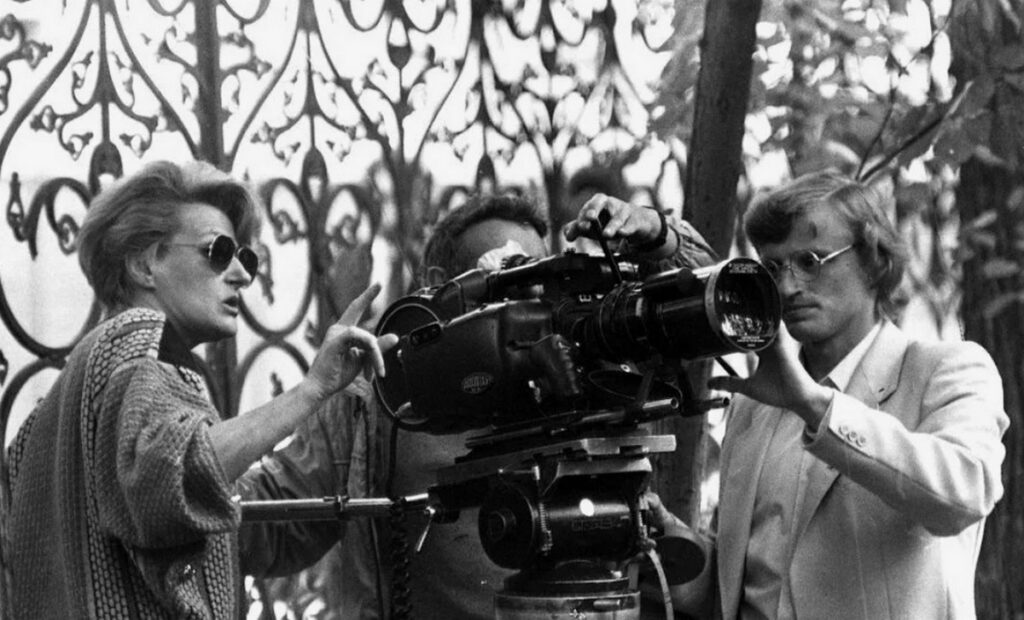 Режиссёр Светлана Дружинина на съёмочной площадке Гардемаринов