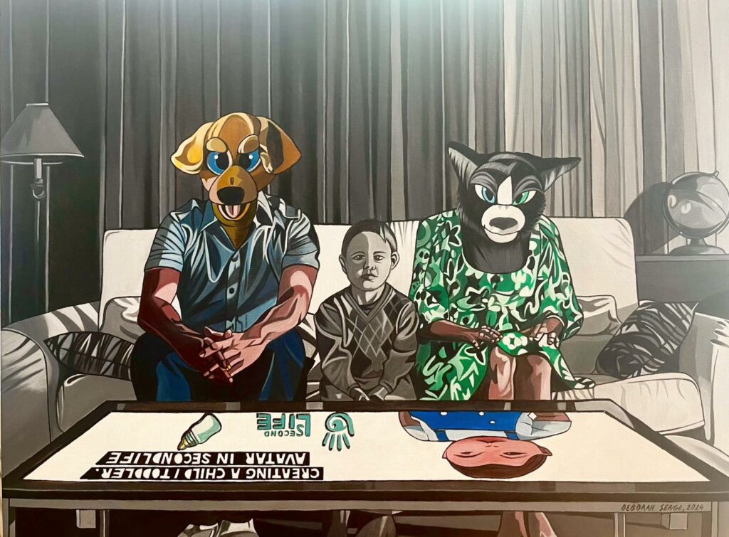 Дебора Сенгль Дивный новый мир — антиутопия в живописи