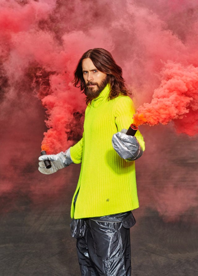 Актер Джаред Лето (Jared Leto) на снимке Гэвина Бонда