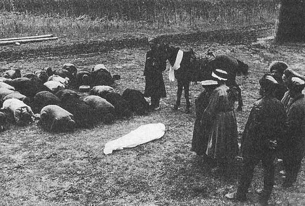 Примирение кровников в Чечне. Фото конца XIX века