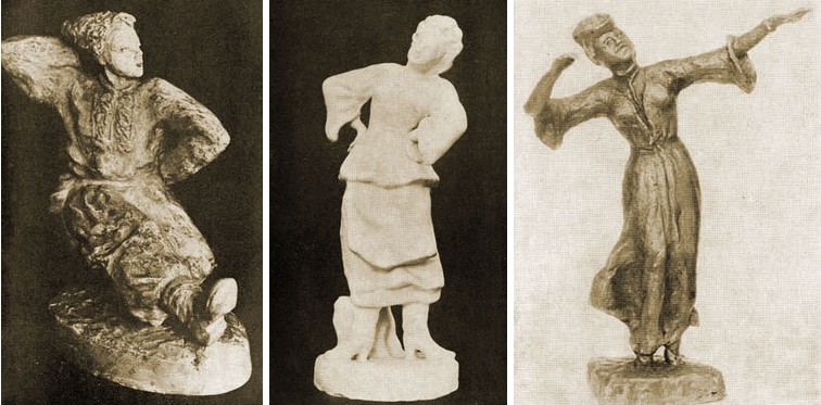 Работы Лины По 'Гопак', 'Украинский танец' и 'Грузинский танец'