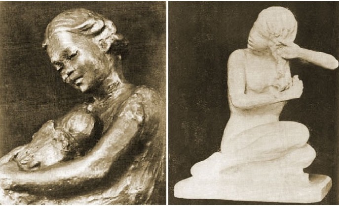 Скриншот со скульптурами животных авторства Лины По