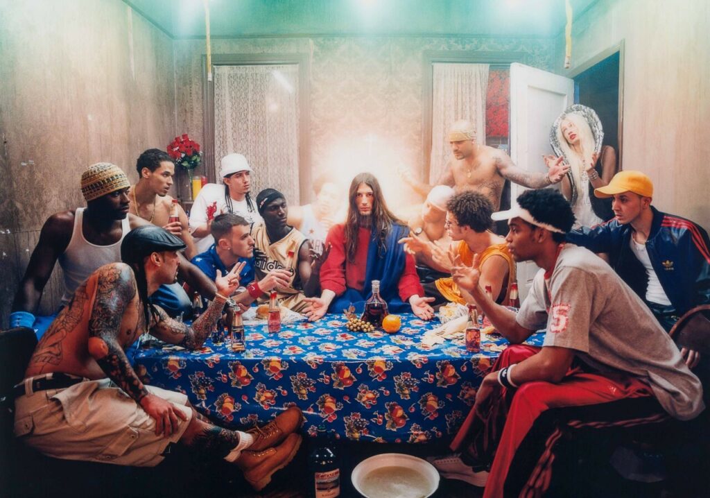 Тайная вечеря из серии Иисус мой кореш David LaChapelle 2003 года