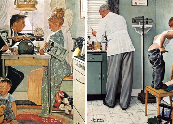 Настоящая Америка в ироничных иллюстрациях гениального Нормана Роквелла