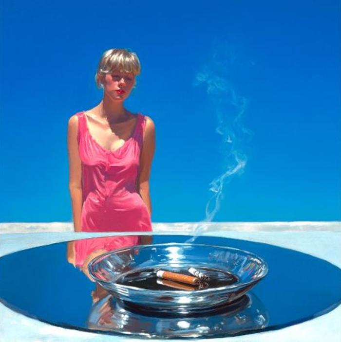 Потеря контроля в абстрактной композиции художницы Hana Choi