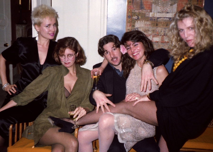 Susan Sarandon и Richard Gere на полароиде Michael White