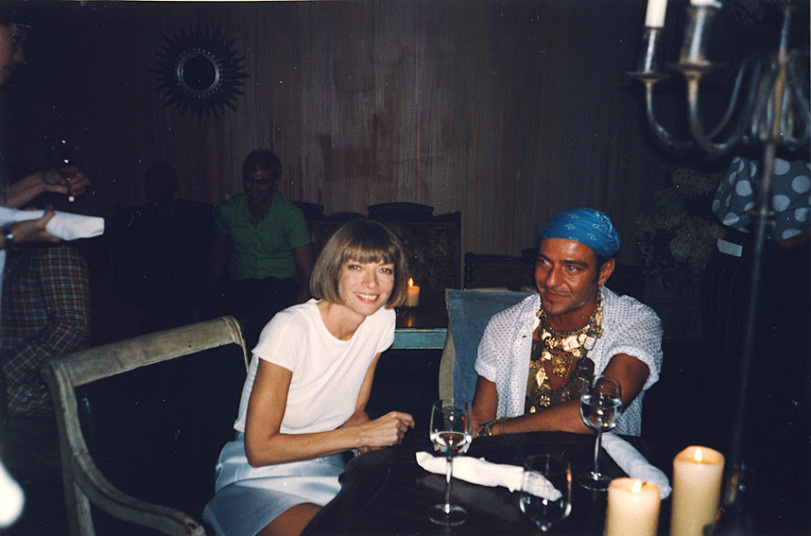 Anna Wintour и John Galliano в коллекции Michael White