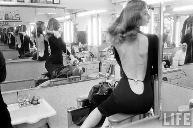 Фотография со спины 1957 Ральф Крейн композиция портрет