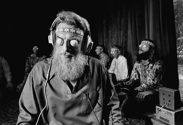 Ганцфельд эксперимент 1972 психология фотограф Ральф Крейн репортаж