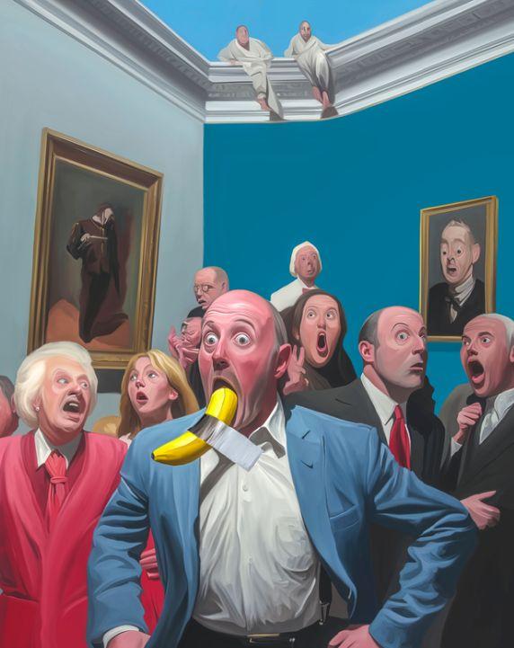 Конечность искусства многослойная картина от художницы Hana Choi