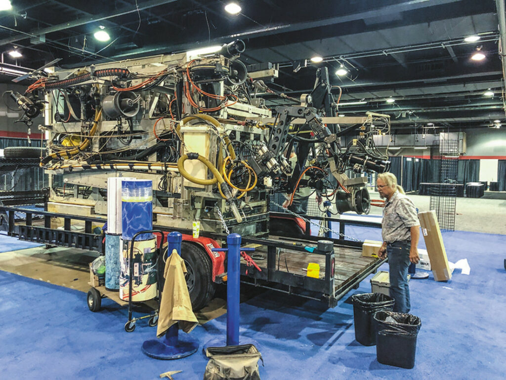 Подводный робот Nemo для подъёма золота с парохода Центральная Америка