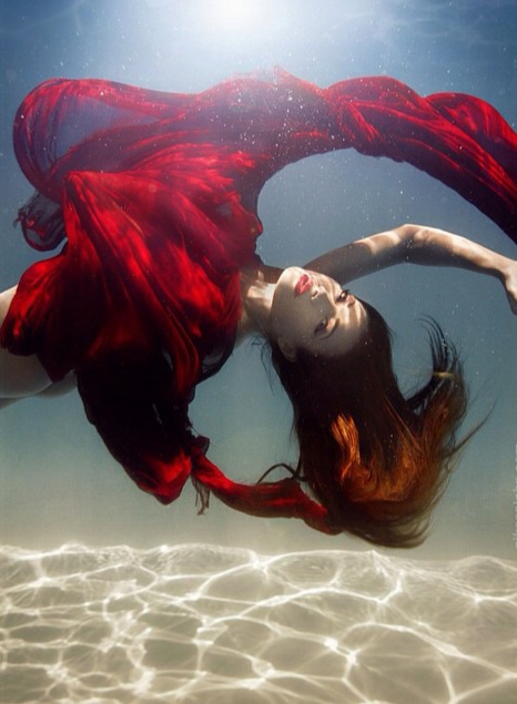 Подводная съёмка модели Василакис