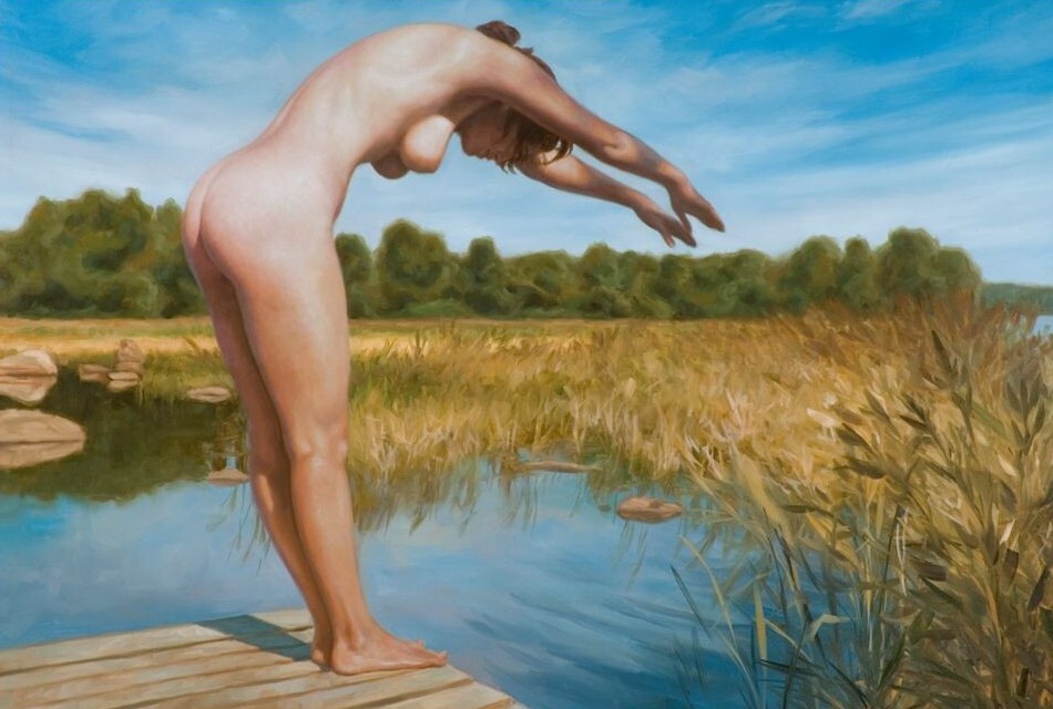 Прыжок в заснеженный пейзаж с Элвисом от Markku Laakso