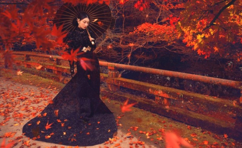 Фэшн-фотография Чэнь Мэн для Bazaar 2017