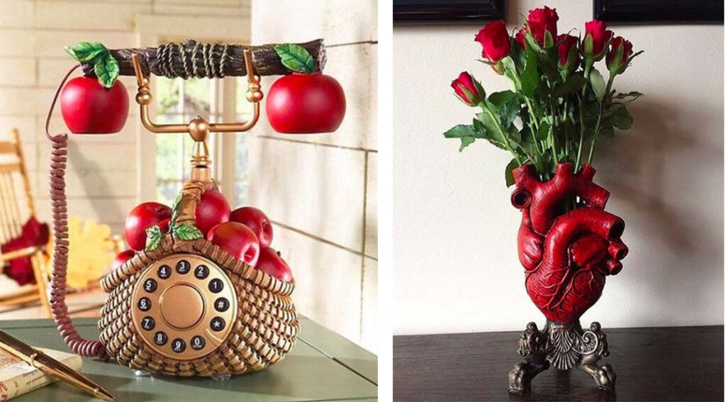 Коллаж странных дизайнерских решений Ugly Design