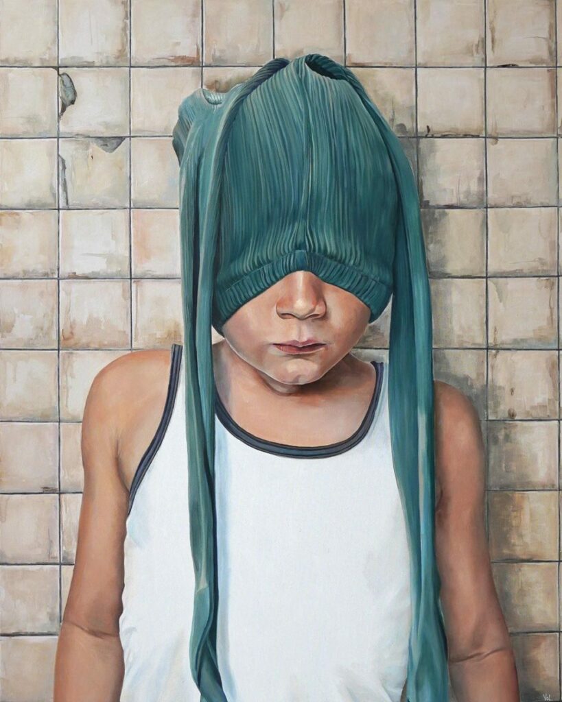 Мальчики-зайчики ностальгическая картина Саши Володиной