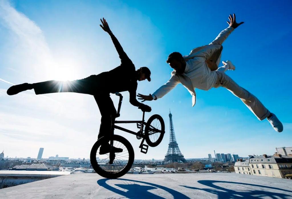 Танцоры в невесомости парная левитация фотография Матье Форже