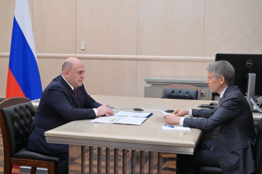 Листов Борис Павлович на встрече с Председателем Правительства