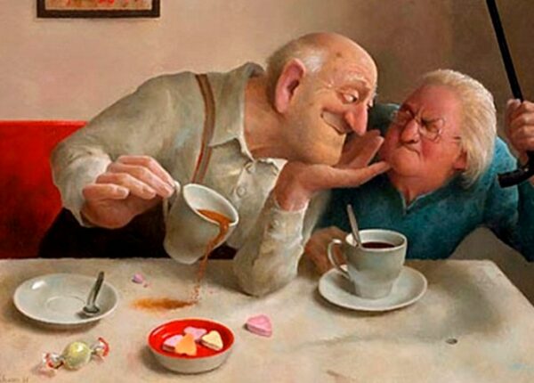 Жизнь в плюс: как художник Мариус ван Доккум показывает радость без возраста