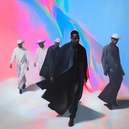 Утренний звонок фрагментарная композиция художницы Hana Choi