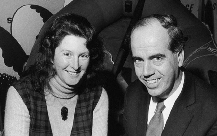 Портрет молодых Мориса и Мэрилин Бэйли