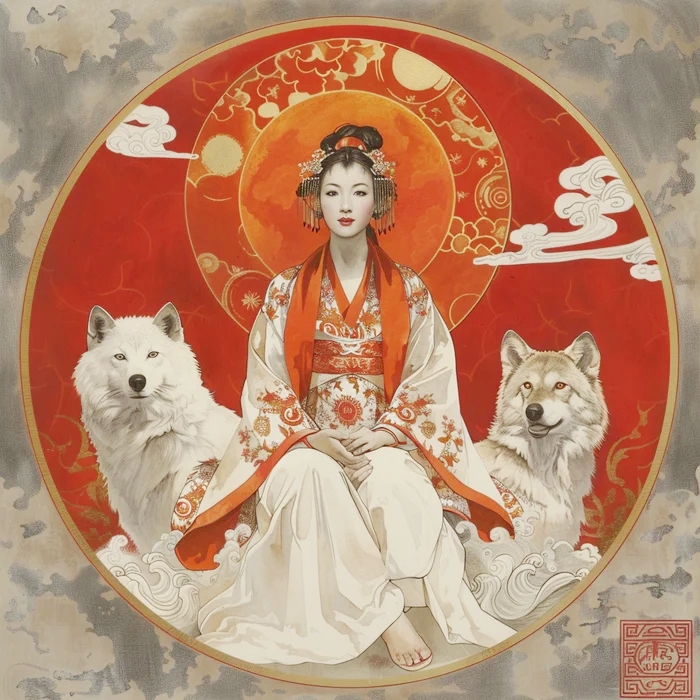 Богиня солнца Аматэрасу центральная фигура японской мифологии и синтоизма