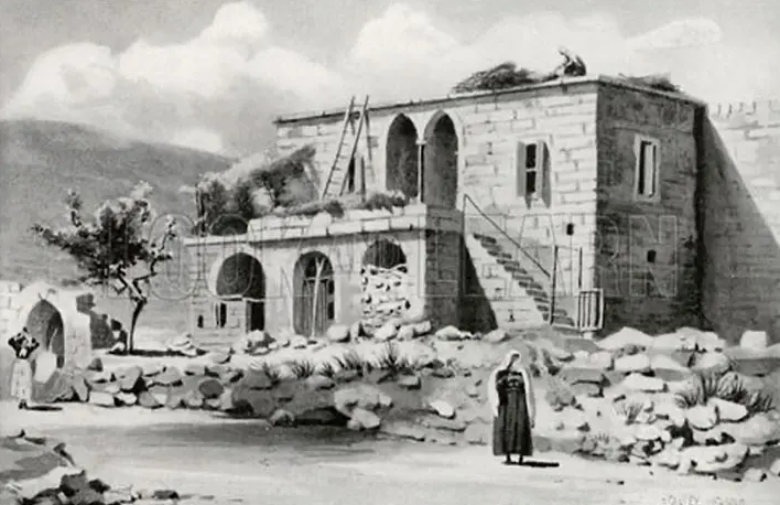 Дом в Джуне, где прошли последние годы жизни леди Эстер Стэнхоуп